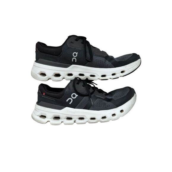 On Mens Eclipse Black Cloudrunner 2 Lace Up Athletic Running Sneakers Size 10.5 main image 11